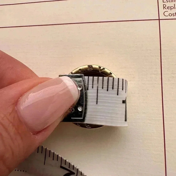 BVLGARI SZ 7 18K Gold Ring B Zero1 - Picture 11 of 14